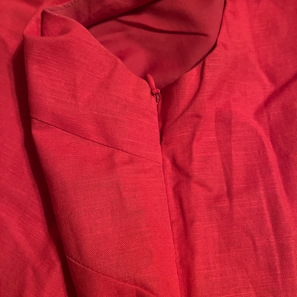 Commense Vibrant Cotton Linen Midi Dress - Picture 3 of 5